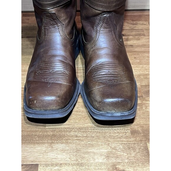 Ariat Men’s Rambler Patriot Western Cowboy Boots Distressed Brown Size 8D main image 8